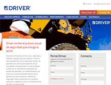 Tablet Screenshot of driver.cl
